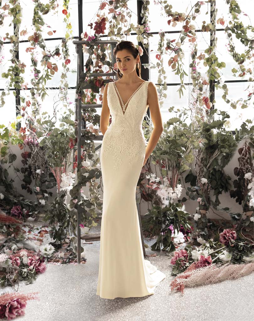 Robe de mariee Metropolitan Modele ME158 Showroom Osmoz Mariage Paris